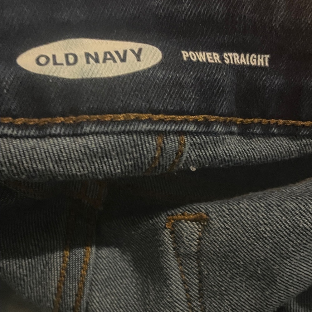 Old Navy Women's Cropped Jeans - Dark Blue